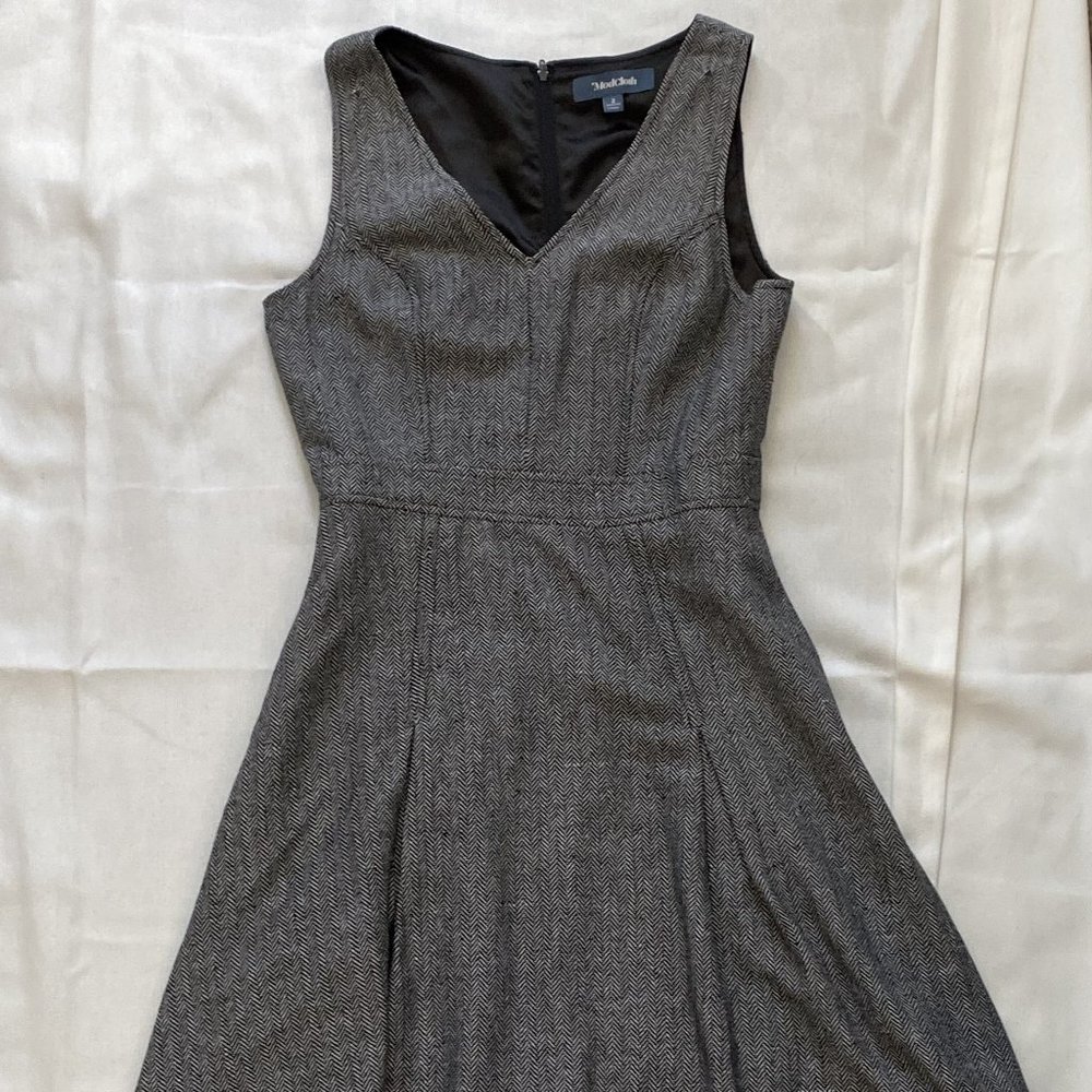 Modcloth Utmost Allure Plaid A-Line Dress